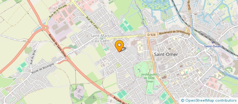 localisation de l'entreprise A C P 3  SAINT-MARTIN-LEZ-TATINGHEM