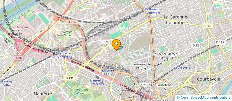 localisation de l'entreprise A C P  NANTERRE