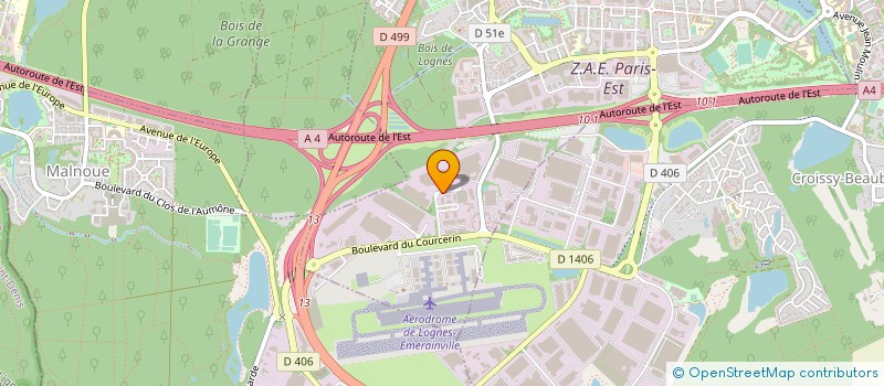 localisation de l'entreprise A.C.P  LOGNES