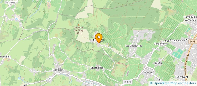 localisation de l'entreprise A.C.P  VALLAURIS