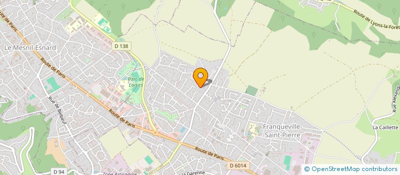 localisation de l'entreprise A.C.P.A. SERIGRAPHIE  FRANQUEVILLE-SAINT-PIERRE