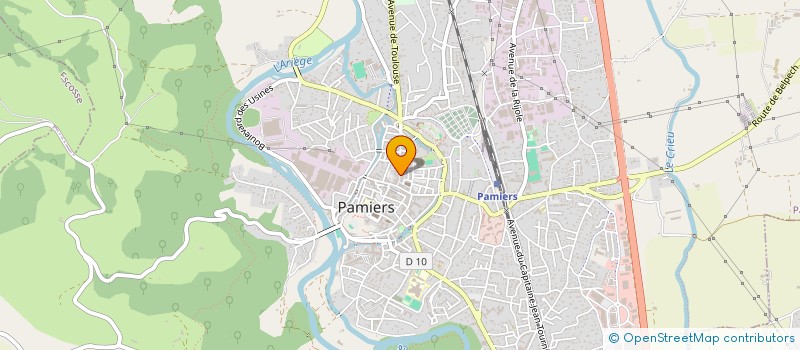 localisation de l'entreprise A C P DIFFUSION à PAMIERS