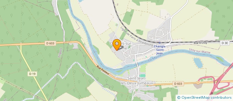 localisation de l'entreprise A.C.P.M.C. - BOSSET à CHANGIS-SUR-MARNE