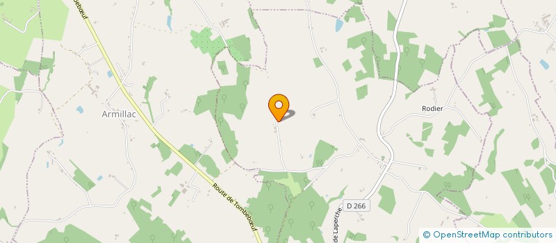 localisation de l'entreprise A.C.P.S  LAPERCHE