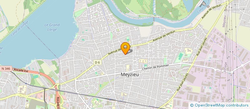 localisation de l'entreprise A.C. PLACOTOS à MEYZIEU