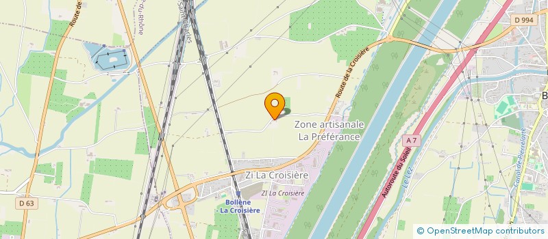 localisation de l'entreprise A C R à BOLLENE