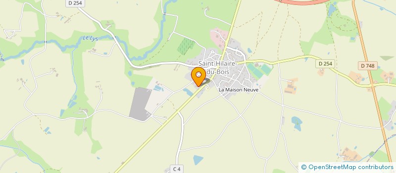 localisation de l'entreprise A.C.R CLOISONS SECHES à LYS-HAUT-LAYON