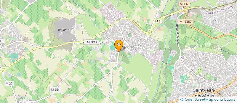localisation de l'entreprise A.C.R.I.E. à LAVERUNE