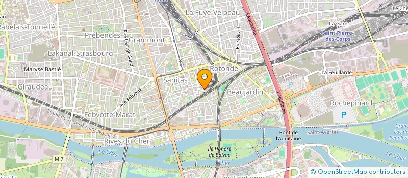 localisation de l'entreprise A C R MAISONS TOURANGELLES  TOURS