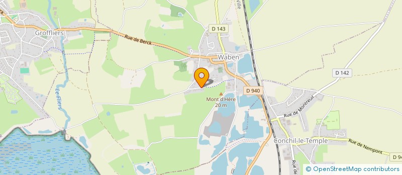 localisation de l'entreprise A.C.R.S à WABEN