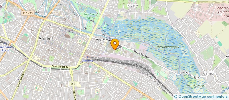 localisation de l'entreprise A.C.R.T.L. à AMIENS
