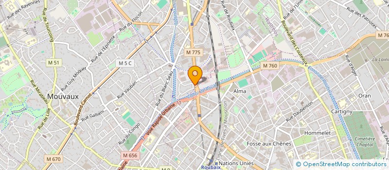 localisation de l'entreprise A C R TOUBIS à TOURCOING