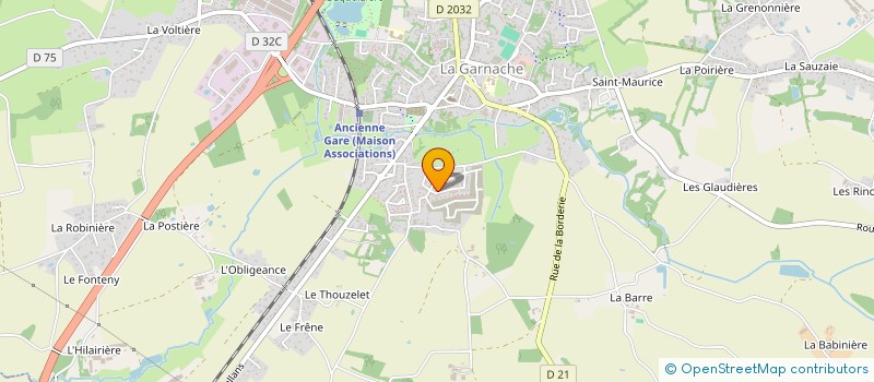 localisation de l'entreprise A.C RENOV à CHALLANS