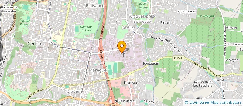 localisation de l'entreprise A.C.S  SAINT-ANDRE-DE-CUBZAC