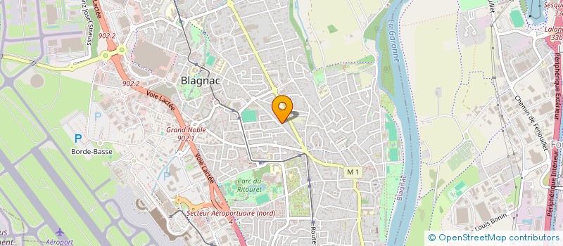 localisation de l'entreprise A.C.S.  BLAGNAC