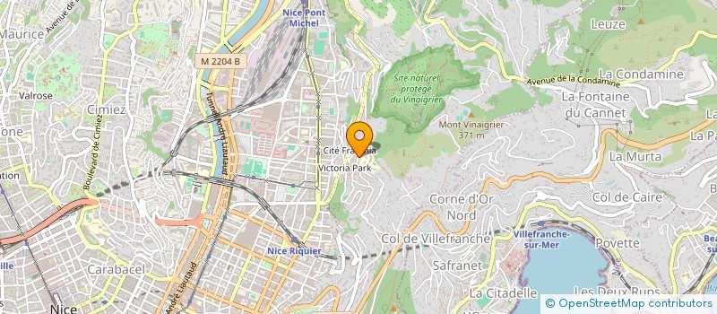 localisation de l'entreprise A.C.S.A.M. (ASSOCIATION DES CHORALES SCOLAIRES DES ALPES-MARITIMES) à NICE