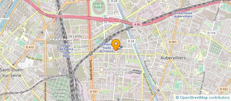 localisation de l'entreprise A.C.S. ARMY CIVIL SURPLUS à SAINT-DENIS