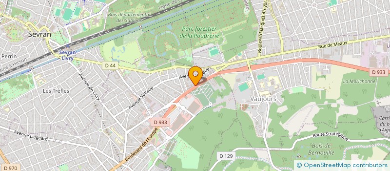 localisation de l'entreprise A.C.S AUTO à LIVRY-GARGAN