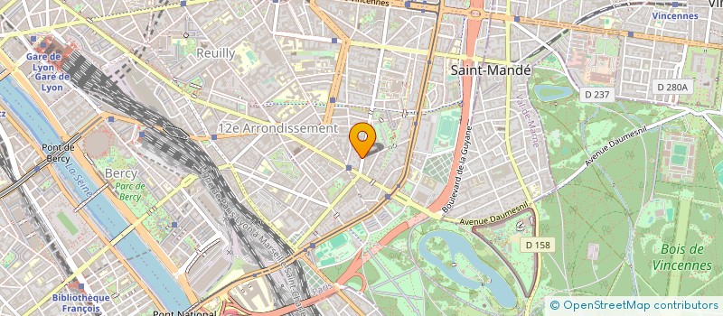localisation de l'entreprise A.C.S. AUTO CLUB SERVICES à PARIS