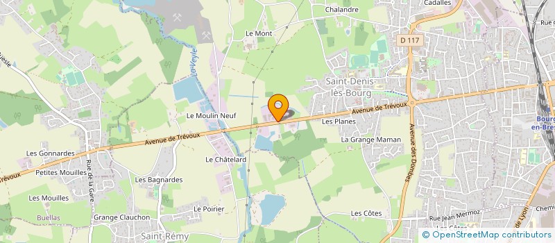 localisation de l'entreprise A C S AUTOMATISME DE CONFORT SEVE à SAINT-DENIS-LES-BOURG