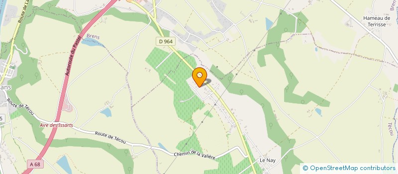 localisation de l'entreprise A.C.S.G. IMMO  TECOU