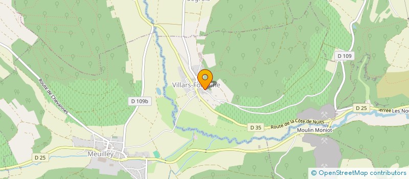 localisation de l'entreprise A.C.S HOLDING à NUITS-SAINT-GEORGES