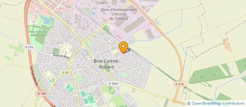 localisation de l'entreprise A C S L à BRIE-COMTE-ROBERT