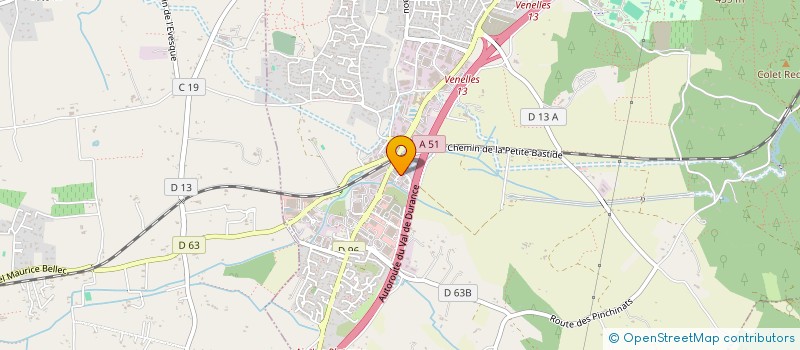 localisation de l'entreprise A-C-S-M AUTOMATISATION CONTROLE SECURITE MAINTENANCE  VENELLES