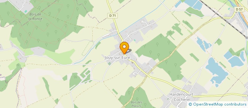 localisation de l'entreprise A.C SAUTREL  JOUY-SUR-EURE