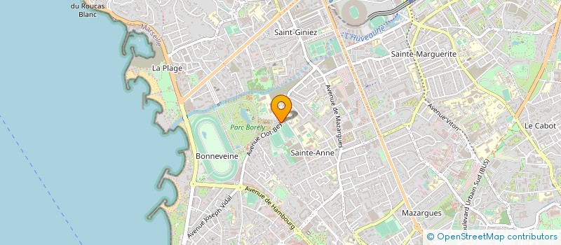 localisation de l'entreprise A.C SERVICES à MARSEILLE