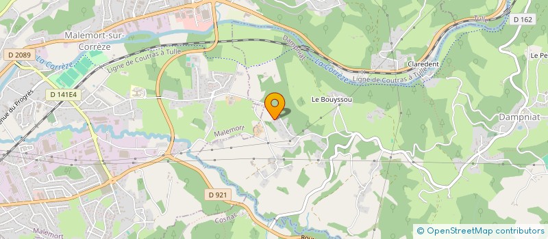 localisation de l'entreprise A&C SG HOLDING  DAMPNIAT