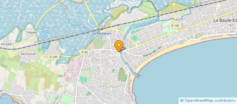 localisation de l'entreprise A C T EVENTS à LE POULIGUEN