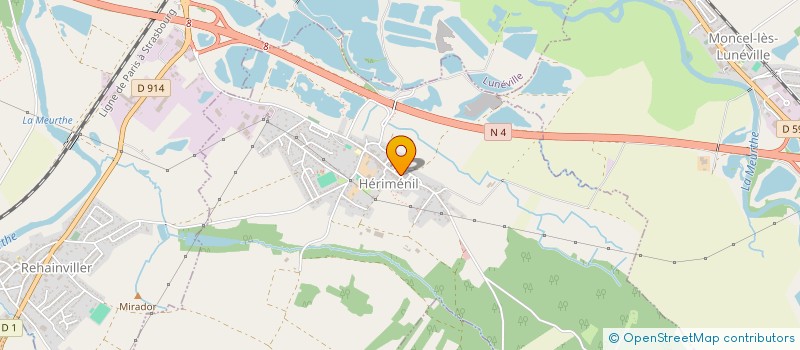 localisation de l'entreprise A.C.T.H.E.  HERIMENIL