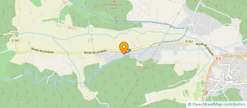 localisation de l'entreprise A.C.T HORIZON  RIANS