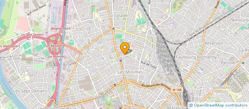 localisation de l'entreprise A.C.T.I.O.N. à TOULOUSE