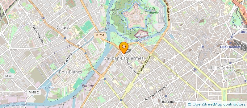 localisation de l'entreprise A C T INGENIERIE  LILLE