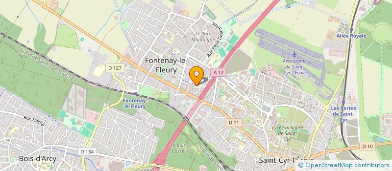 localisation de l'entreprise A.C TRANSPORTS à FONTENAY-LE-FLEURY