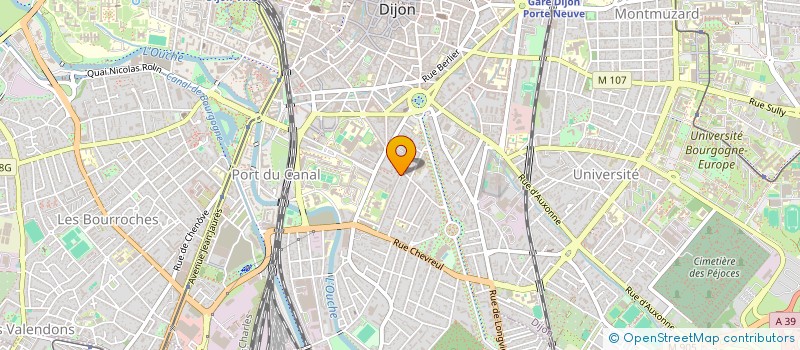 localisation de l'entreprise A.C.V.C à DIJON