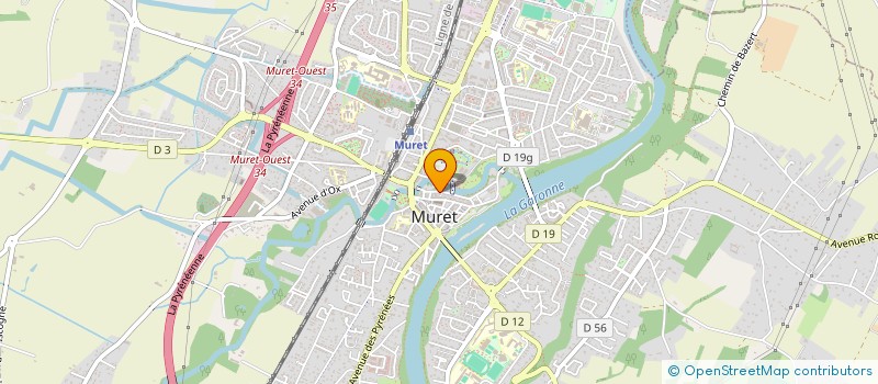 localisation de l'entreprise A C V R BATIMENT à MURET