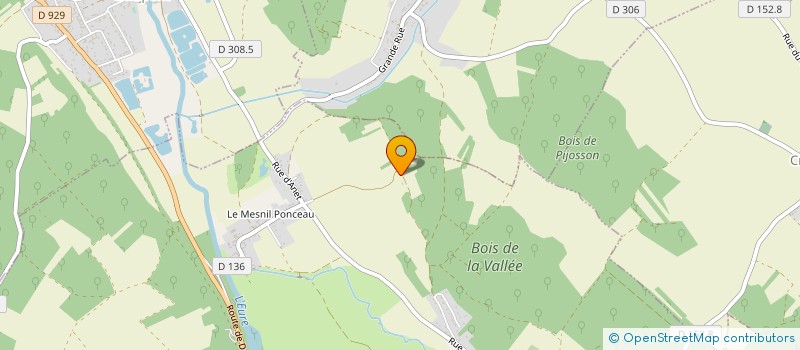 localisation de l'entreprise A.C. VERANDAS SERVICES à VILLEMEUX-SUR-EURE