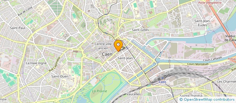 localisation de l'entreprise A CAEN LE BIO à CAEN