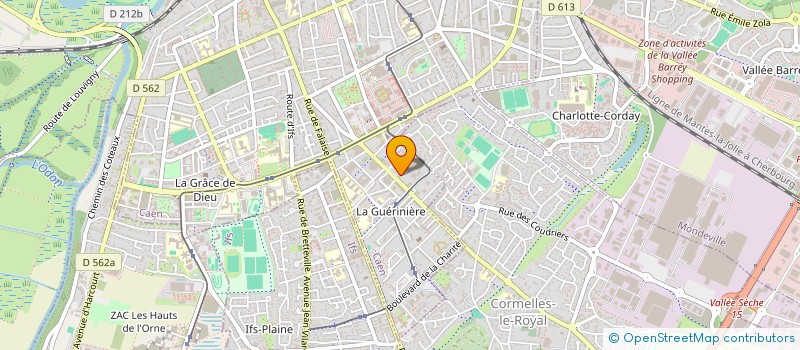 localisation de l'entreprise A CAEN LE SPORT SANTE à CAEN