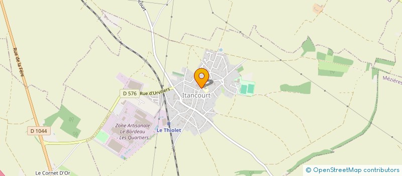 localisation de l'entreprise A CAPELLA à ITANCOURT
