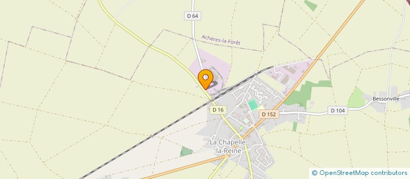 localisation de l'entreprise A. CAPELLE ET FILS à LA CHAPELLE-LA-REINE