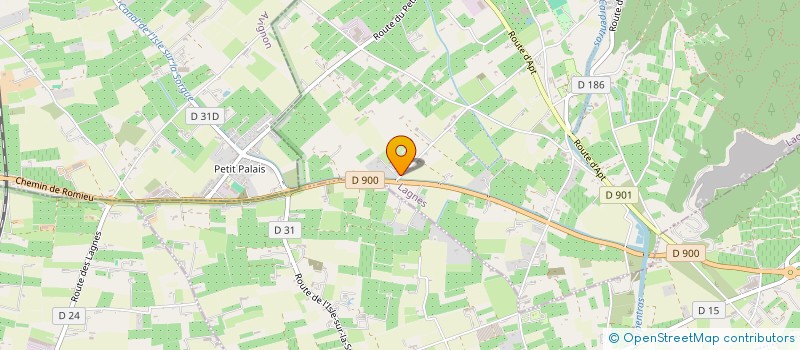 localisation de l'entreprise A CAPPELLA'GNES  LAGNES