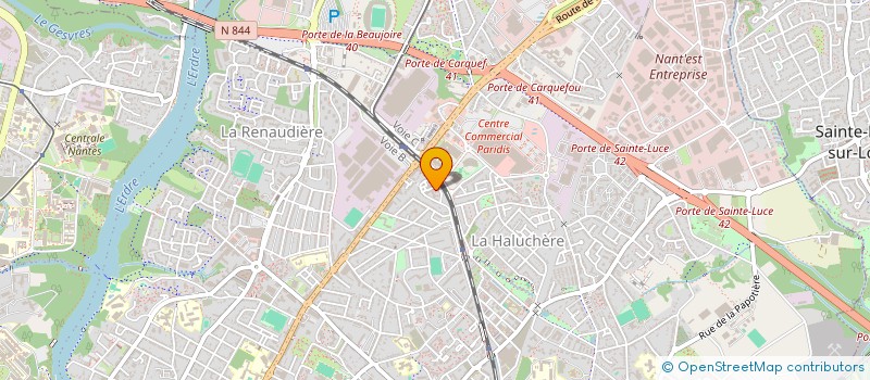 localisation de l'entreprise A. CARVALHO-22 à NANTES