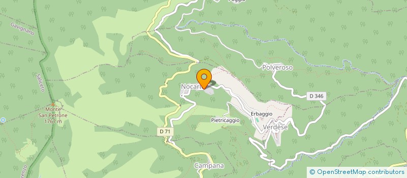 localisation de l'entreprise A CASA DI A SURGENTE à CARCHETO-BRUSTICO