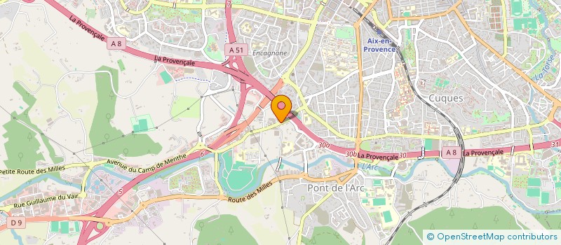 localisation de l'entreprise A CASA DI SOLE à AIX-EN-PROVENCE