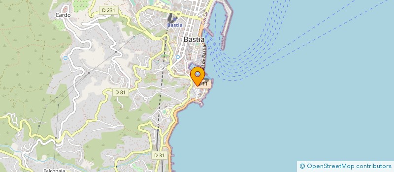 localisation de l'entreprise A CASARELLA à BASTIA