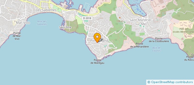 localisation de l'entreprise A CASETTA  SAINT-MANDRIER-SUR-MER